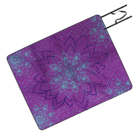 RosebudStudio Purple Dream Picnic Blanket