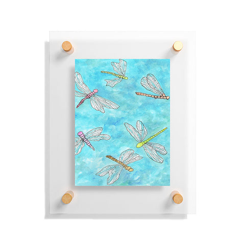 Rosie Brown Flying Beauties Floating Acrylic Print