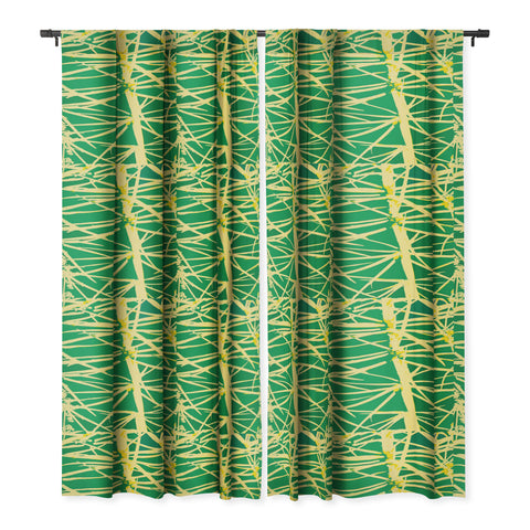 Rosie Brown Mellow Yellow Blackout Window Curtain