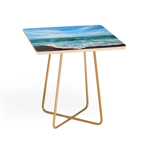 Rosie Brown Seashore Foam Side Table