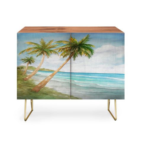 Rosie Brown Swaying Palms Credenza