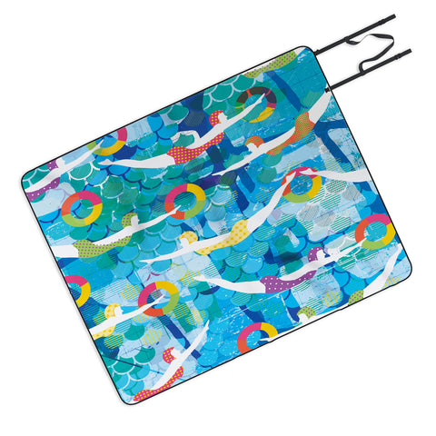 Sam Osborne Swimming Gala Picnic Blanket