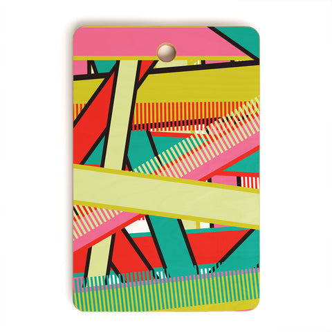 Sam Osborne Twisted Stripes Cutting Board Rectangle