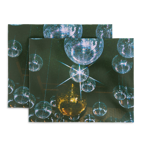 Samantha Hearn Disco Ball Ceiling Placemat