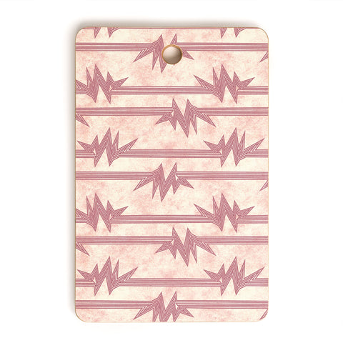 Schatzi Brown Burst Pink Cutting Board Rectangle