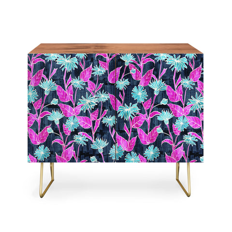 Schatzi Brown Jusitna Floral Ink Credenza