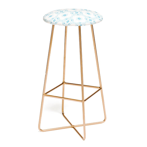 Schatzi Brown Libby Boho Aqua Bar Stool