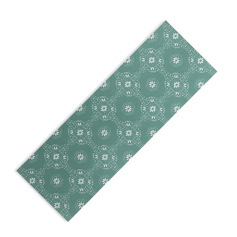 Schatzi Brown Libby Boho Leaf Yoga Mat