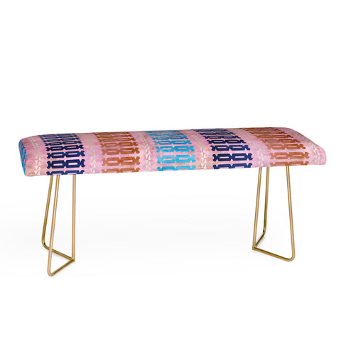 Schatzi Brown Mila Stripe Multi Bench