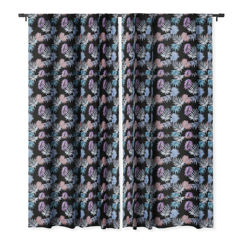 Schatzi Brown Osprey Black Blackout Window Curtain