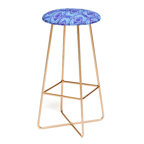 Schatzi Brown Unicorn Coordinate Light Blue Bar Stool