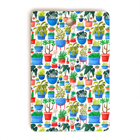 Sewzinski Houseplants Cutting Board Rectangle