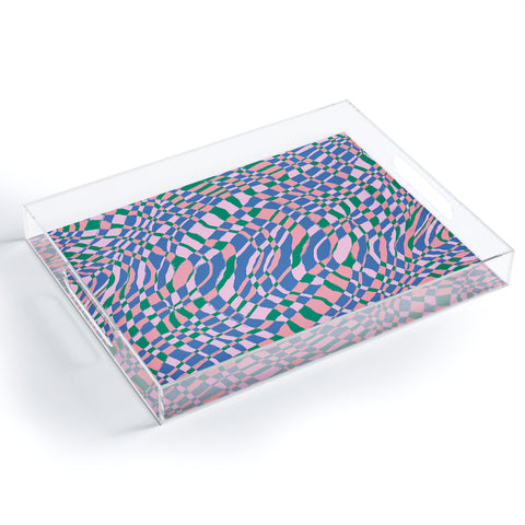 Sewzinski Loose Weave I Acrylic Tray