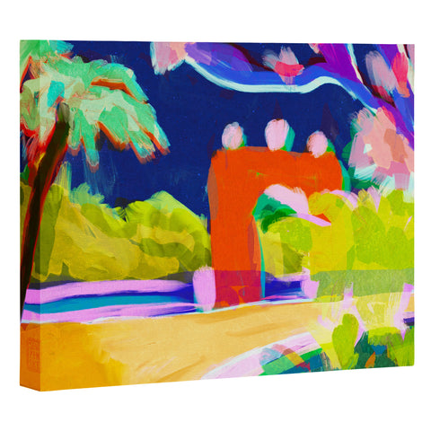 Sewzinski Summer Road Art Canvas