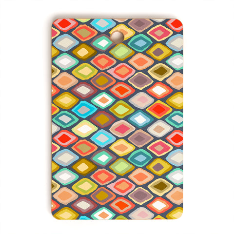 Sharon Turner Almas diamond ikat Cutting Board Rectangle