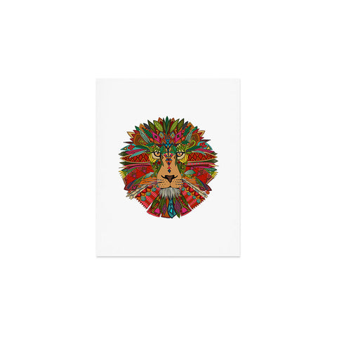 Sharon Turner lion Art Print