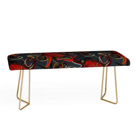 Sharon Turner octopus ink gunmetal Bench