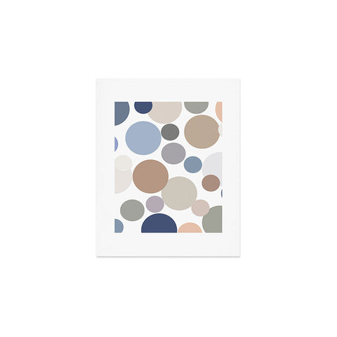 Sheila Wenzel-Ganny Cool Color Palette Art Print