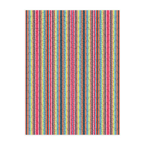 Sheila Wenzel-Ganny Sporty Stripes Puzzle