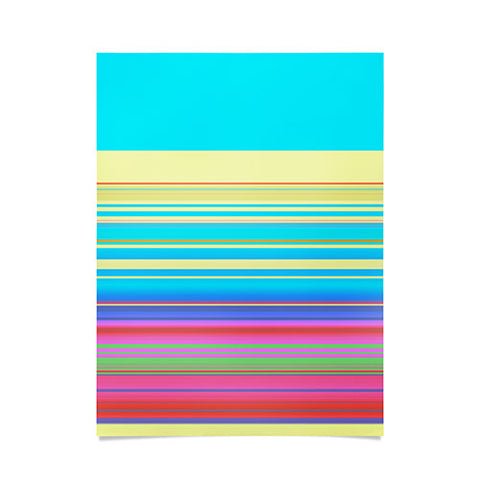 Sheila Wenzel-Ganny Summer Fun Stripes Poster