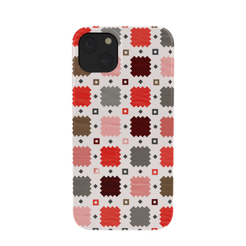 Showmemars Christmas Quilt pattern no3 Phone Case