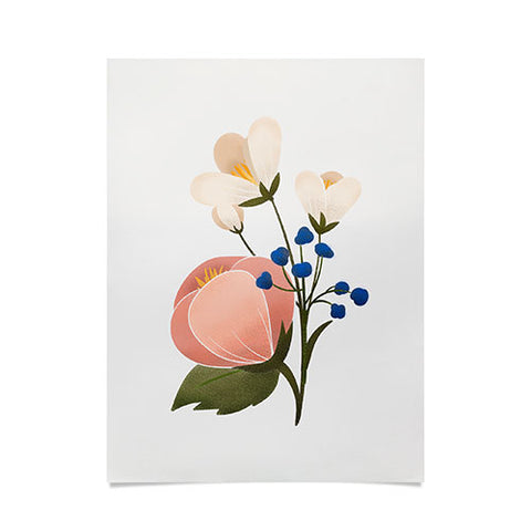 Showmemars Delicate florals Poster