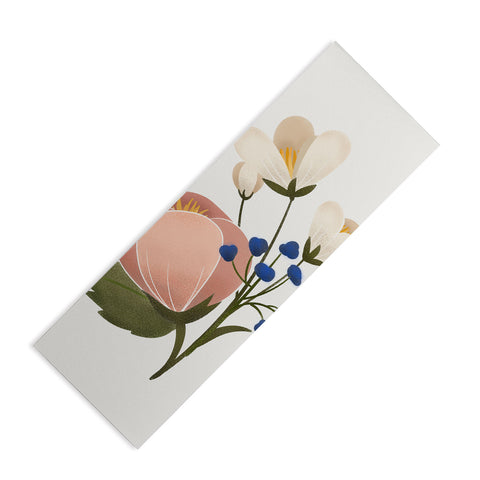 Showmemars Delicate florals Yoga Mat