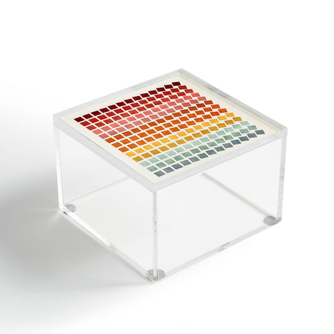 Showmemars Squares rotation Acrylic Box