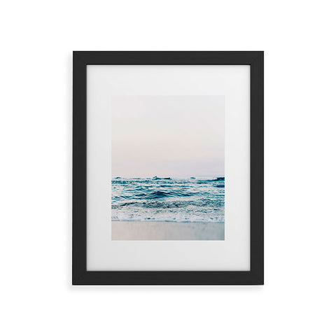 Sisi and Seb Minimalist Ocean Framed Art Print