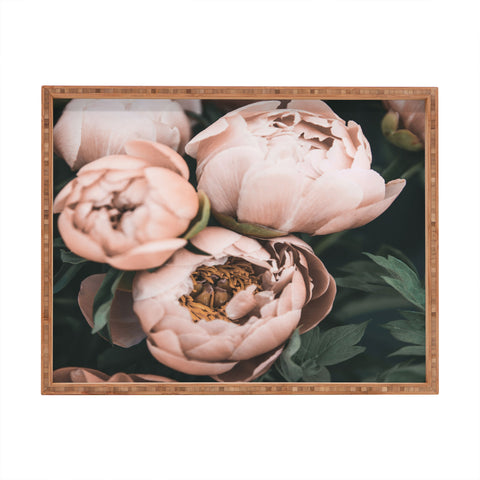 Sisi and Seb Pastel Peony Rectangular Tray