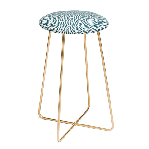 Social Proper Wasserweave Counter Stool