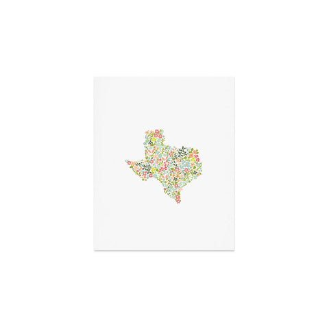 Southerly Design Texas Art Print
