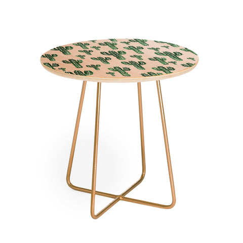 Susanne Kasielke Cactus Party Desert Matcha Round Side Table