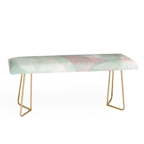 Susanne Kasielke Holistic Geometric Texture Pink Bench