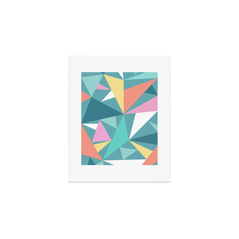 The Old Art Studio Modern Geometric 49 Art Print