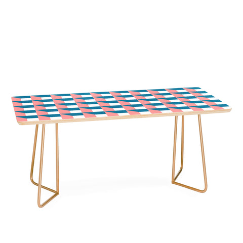 The Old Art Studio Modern Geometric 50 Coffee Table