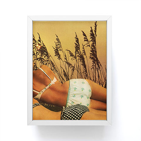 Tyler Varsell Beach Reeds Framed Mini Art Print
