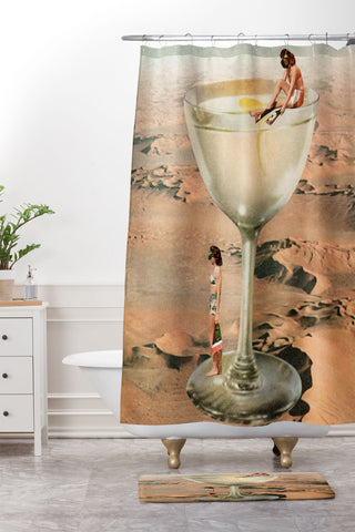 Tyler Varsell Dry Martini Shower Curtain And Mat
