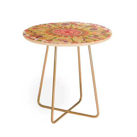 Valentina Ramos Amaranth pink Round Side Table