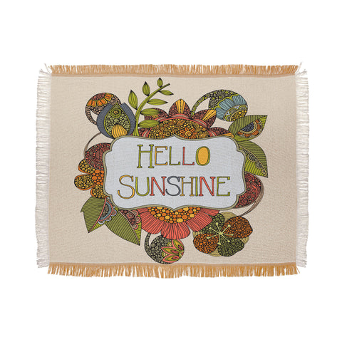 Valentina Ramos Hello My Sunshine Throw Blanket