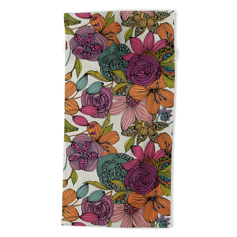 Valentina Ramos Lila Beach Towel