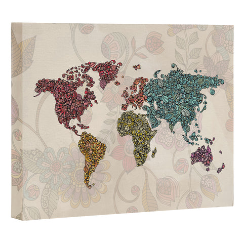 Valentina Ramos Paisley World Art Canvas