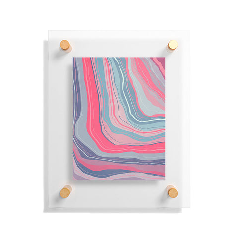 Viviana Gonzalez Agate Inspired Abstract 02 Floating Acrylic Print