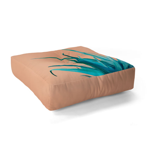 Viviana Gonzalez Aloe Vera 03 Floor Pillow Square