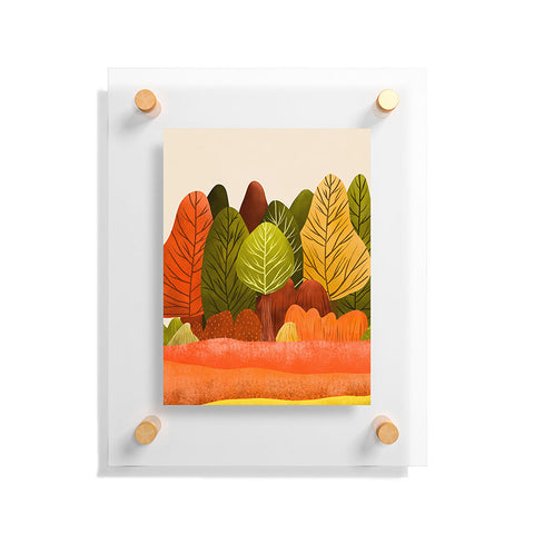 Viviana Gonzalez Autumn landscape 1 Floating Acrylic Print