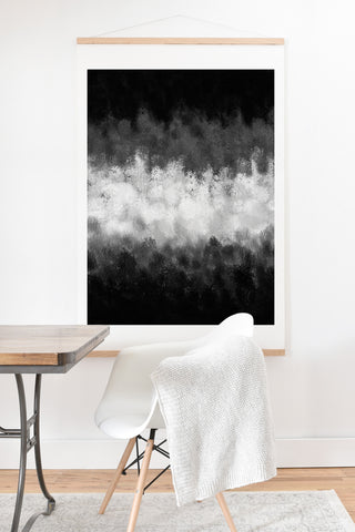 Viviana Gonzalez Monochrome vibes 04 Art Print And Hanger