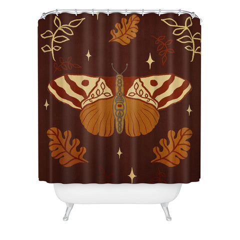 Viviana Gonzalez Vintage Butterfly Shower Curtain