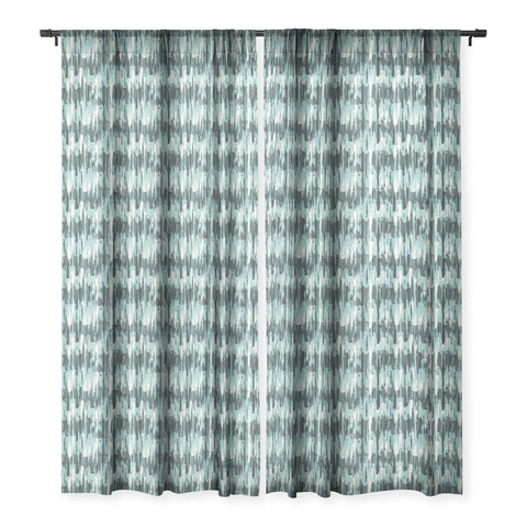 Wagner Campelo AMMAR Green Sheer Window Curtain