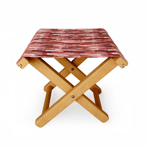 Wagner Campelo AMMAR Red Folding Stool