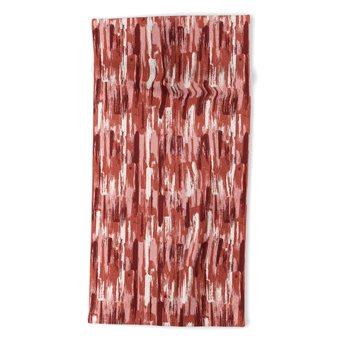 Wagner Campelo AMMAR Red Beach Towel